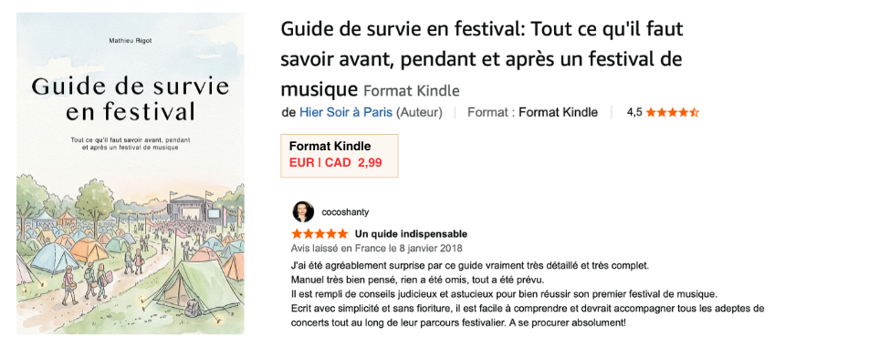Guide de survie en festival_2026_amazon
